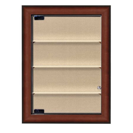 United Visual Products Outdoor Enclosed Combo Board, 42"x32", White Frame/Grey & Keylime UVCB4232ODW-GREY-KEYLIME